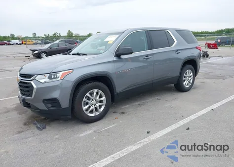 2021 Chevrolet Traverse Awd Ls из США, поврежденный, VIN 1GNEVFKW5MJ138247